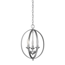 Millennium 3033-BPW - 3-Light Pendant light Brushed Pewter