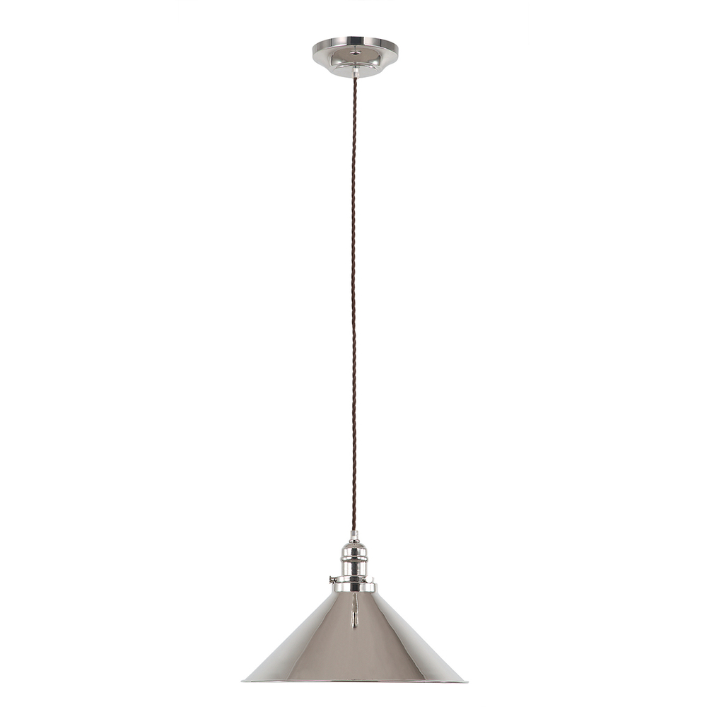 Provence Pendant Polished Nickel