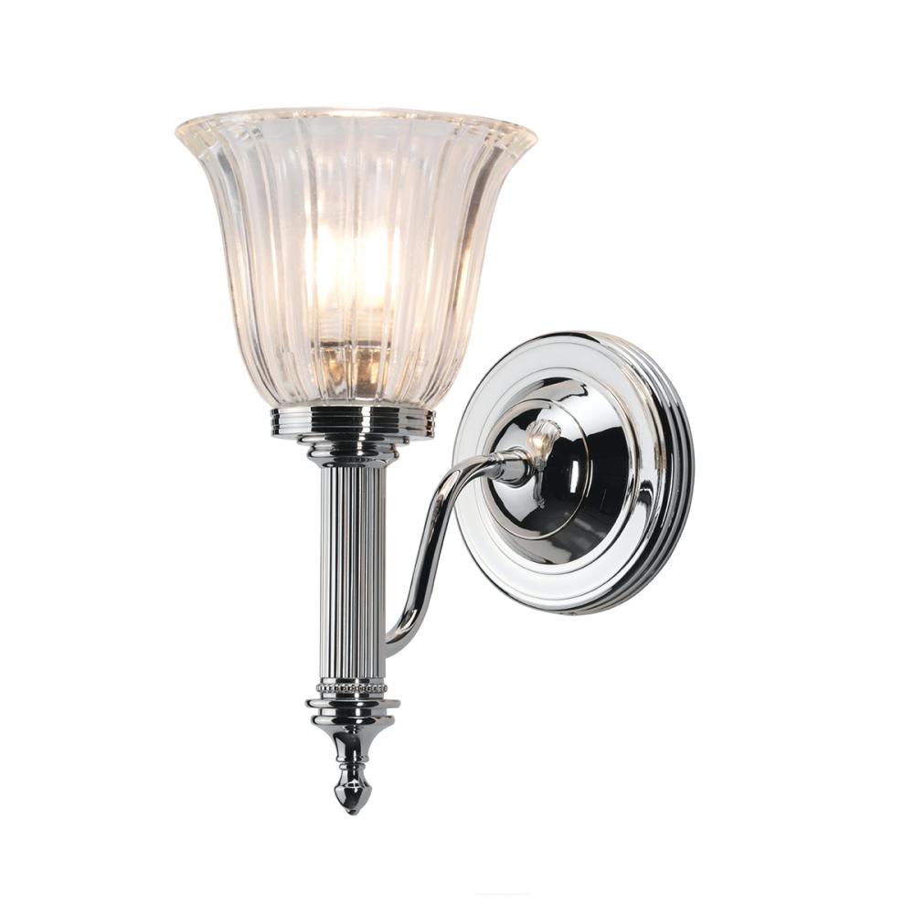 Carroll1 l 1 Light Bath Light in Polished Chrome