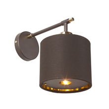 Lucas McKearn EL/BALANCE1B - Modern Balance Brown and Polished Brass Sconce