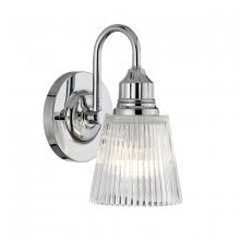 Lucas McKearn BB-ADDISON1-PC - Addison 1 Light Bath Light in Polished Chrome