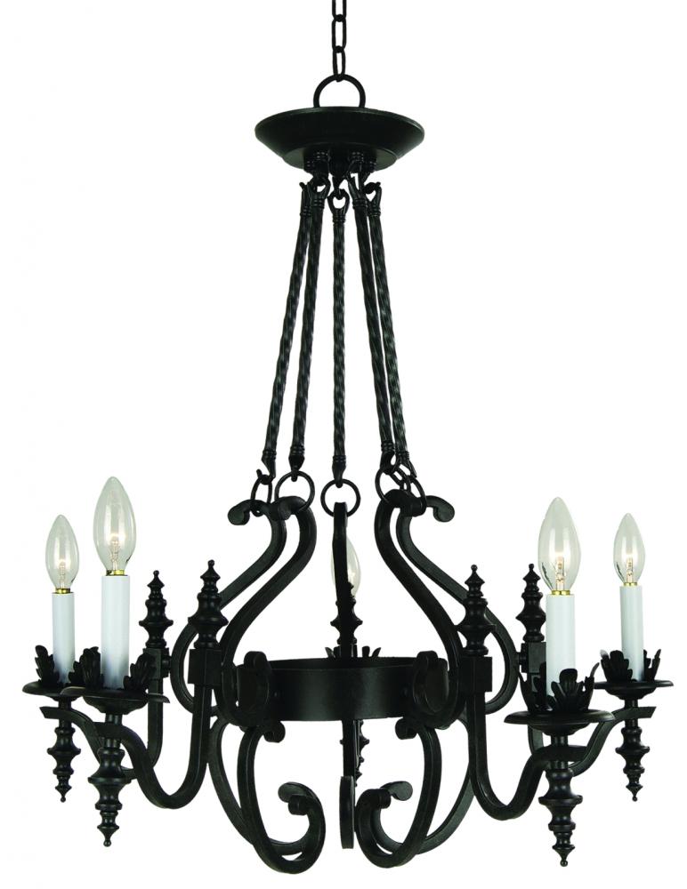 Bronze Up Chandelier