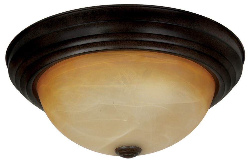 Bronze Bowl Flush Mount