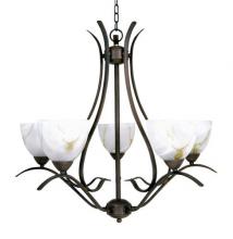 Yosemite Lighting 1635-5DB - Up Chandelier