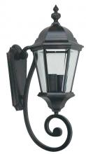 Yosemite Lighting 5124IBL - Black Wall Lantern