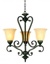 Yosemite Lighting 82133-3EC - Up Chandelier