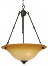 Yosemite Lighting 92251R-3VB - Bronze Up Pendant