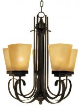 Yosemite Lighting 92735-5VB - Bronze Up Chandelier