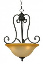 Yosemite Lighting 93852-3VB - Bronze Up Pendant