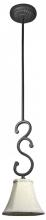 Yosemite Lighting 94451R-1VB - Bronze Down Mini Pendant