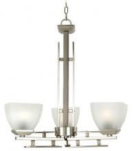 Yosemite Lighting 95533-3SN - Nickel Up Chandelier