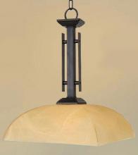 Yosemite Lighting 95551-1VB - Bronze Down Pendant