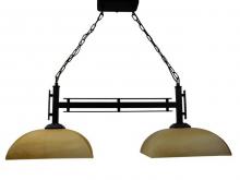 Yosemite Lighting 95582-2VB - Bronze Pool Table Light