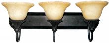 Yosemite Lighting F023B03SB - Black Vanity