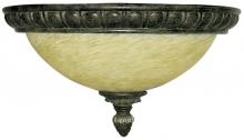 Yosemite Lighting F053C02TSPLS - Bowl Flush Mount