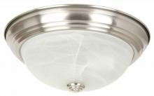 Yosemite Lighting JK102-13SN - Nickel Bowl Flush Mount