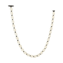 Visual Comfort & Co. Modern Collection SLCH55327ALBBZS - Collier Alabaster 84 Chandelier