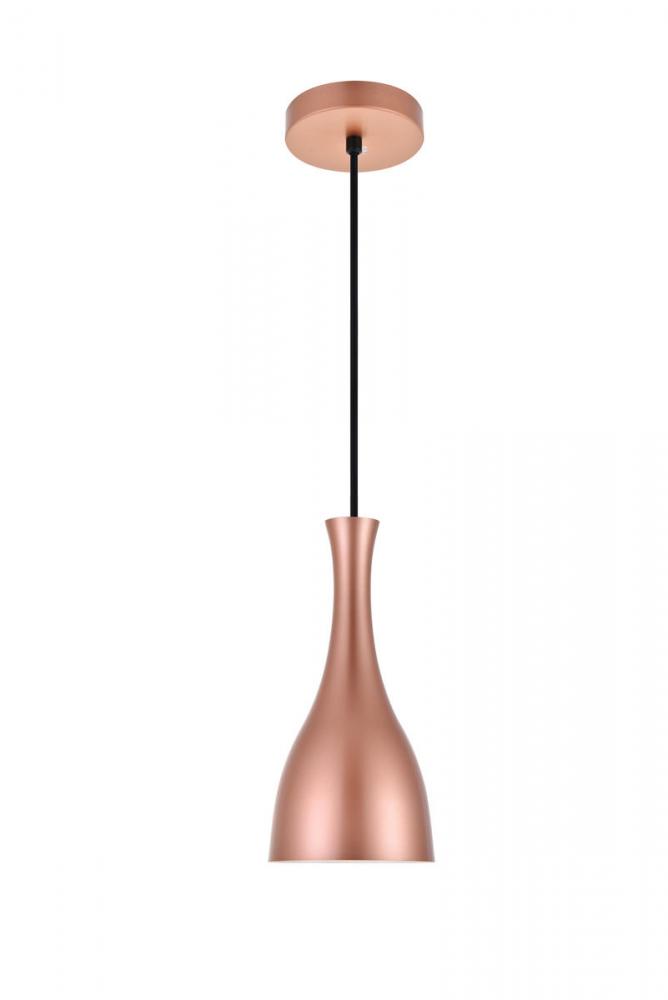 Aiken 1 Light Honey Gold Pendant