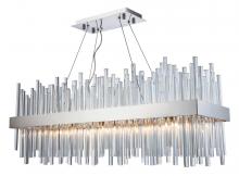 Elegant 3000G36C - Dallas 20 light Chrome Chandelier Clear Royal Cut Crystal