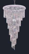 Elegant V1801SR30C/RC - Spiral Hang No Neck D30"H54"L22 CH RC