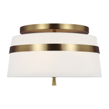 Visual Comfort & Co. Studio Collection AF1143BBS - Cordtlandt Small Semi-Flush Mount