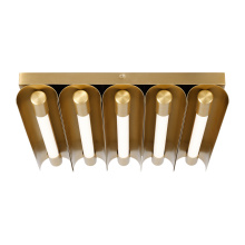 Visual Comfort & Co. Studio Collection KF1095BBS - Carson Five Light Flush Mount