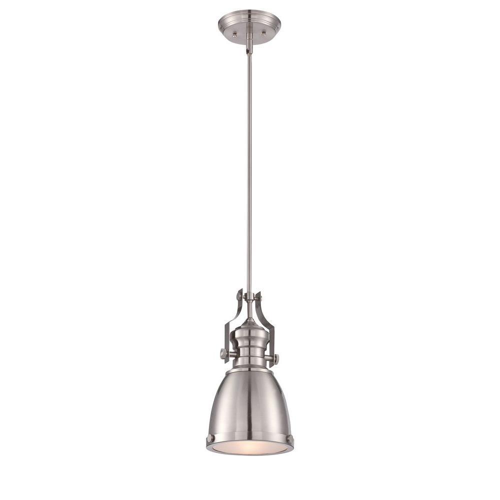 Adams Collection Satin Nickel Pendant