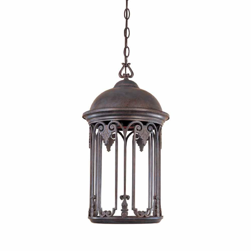 Dark Sky 11 in. Old Bronze Outdoor Hanging Light