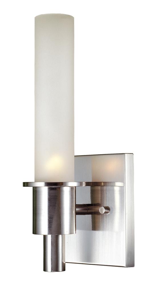 Dunwoody 1-Light Satin Nickel Sconce