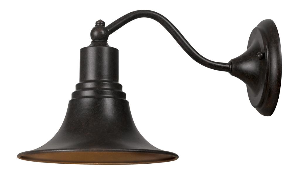 Dark Sky Kingston Collection Wall-Mount Outdoor Bronze Lantern