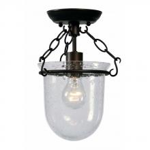 World Imports WI522129 - Gavin Collection 1-Light Euro Bronze Indoor Semi Flush Mount