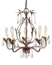 World Imports WI8102562 - Berkley Square 5-Light Weathered Bronze Chandelier