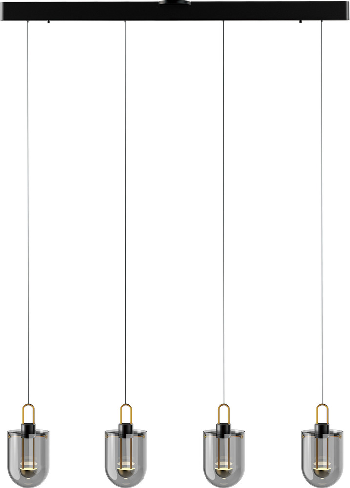 Century Linear Pendant, 4 Light Pendant