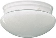 Quorum 3015-6-6 - 6" PLAIN WH MUSHROOM - WH