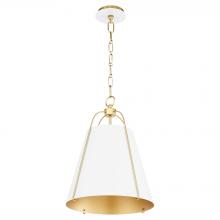 Quorum 861-1-0880 - ELLEN 15" 1LT PENDANT - SW/AGB