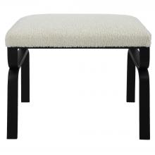 Uttermost 23749 - Diverge White Shearling Small Bench