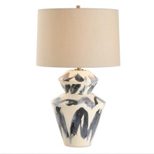 Uttermost 30548-1 - Uttermost Oranda Abstract Geometric Table Lamp