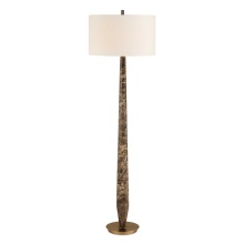 Uttermost 30553 - Uttermost Tyree Brown Marble Floor Lamp