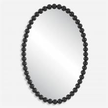 Uttermost 09876 - Uttermost Serna Black Oval Mirror