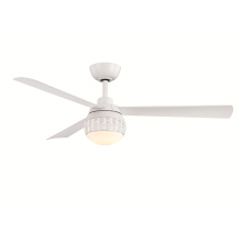 Fanimation FP6837MW - Paget 52 inch Indoor/Outdoor Ceiling Fan with LED Light Kit - Matte White with Matte White blades