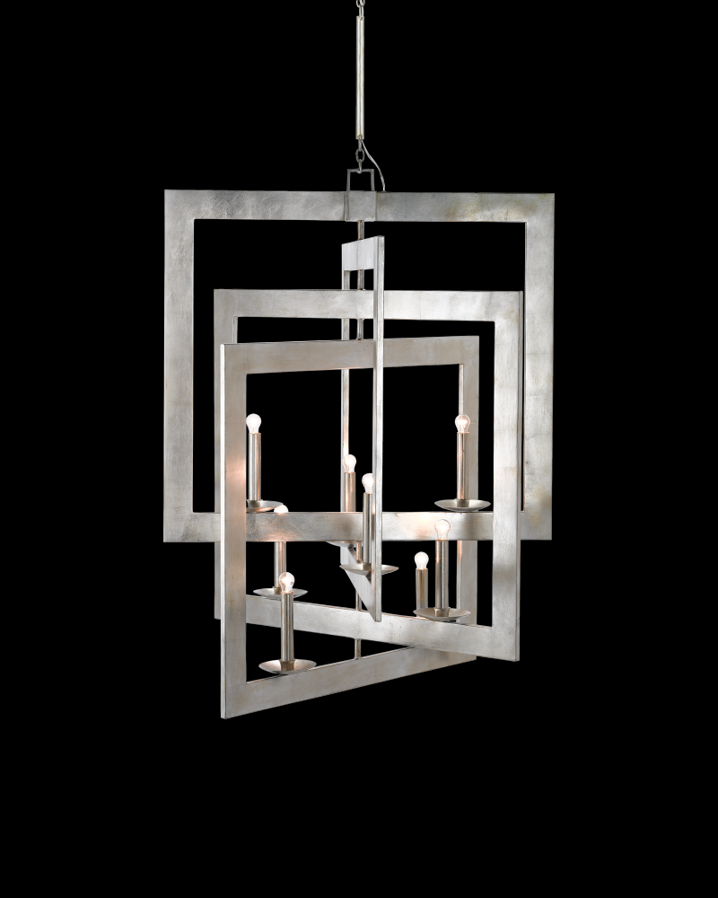 Middleton Grande Silver Chandelier