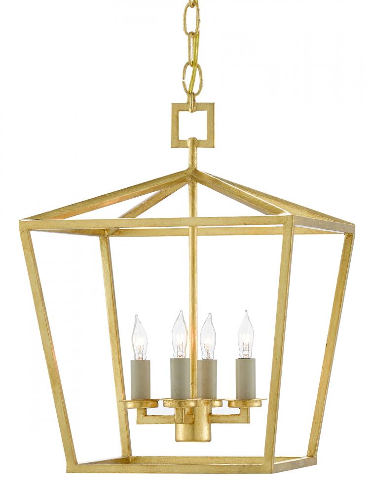 Denison Small Gold Lantern