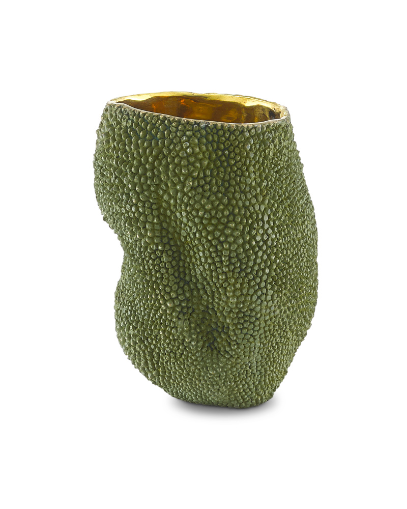 Jackfruit Small Green Vase