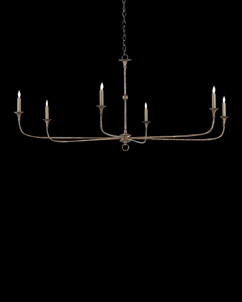 Nottaway Large Bronze Chandeli