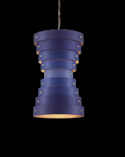 Currey 9000-0499 - Graduation Small Blue Chandelier