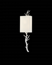 Currey 5000-0149 - Baneberry White Wall Sconce, Right