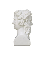 Currey 1200-0665 - Hector Marble Bust Sculpture