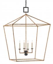 Currey 9000-0611 - Denison Large Rattan Lantern