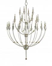 Currey 9159 - Paradox Silver Chandelier