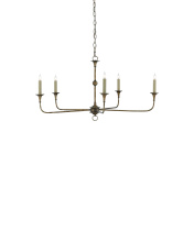 Currey 9000-0143 - Nottaway Small Bronze Chandelier